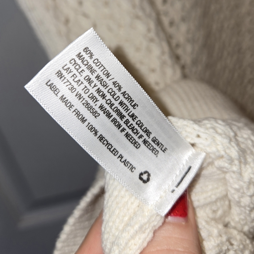 Polo Ralph Lauren Cable Knit Sweater – Women’s Size XL #0016 - Picture 4 of 4